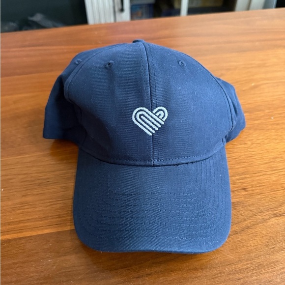 Navy Blue Cap with Heart Logo - Picture 1 of 4